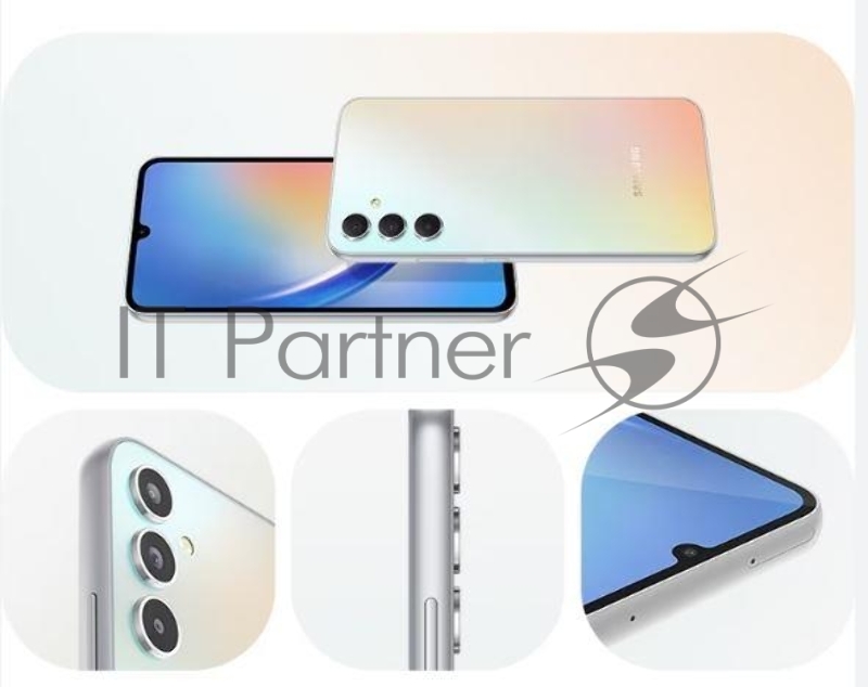 Мобильный телефон SAMSUNG GALAXY A34 5G NFC 8/256GB SILVE SM-A346E