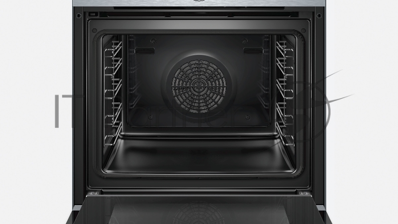 Электрический духовой шкаф Bosch HBG632BS1 59.5x59.4x54.8 см, 71л, дисплей, 8 режимов, сталь