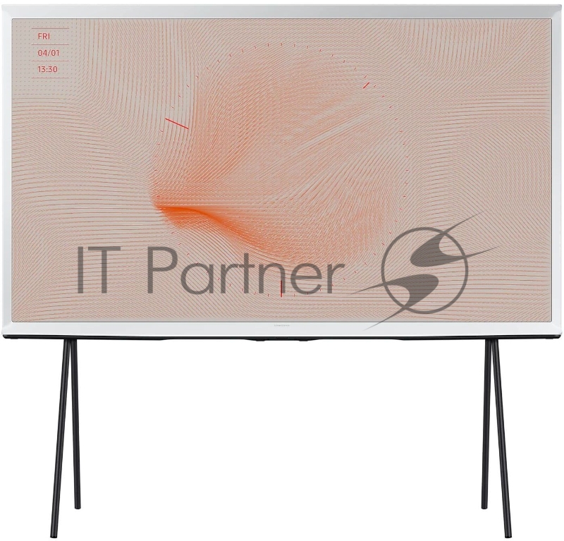 Телевизор QLED Samsung 43 QE43LS01BAUXCE The Serif белый 4K Ultra HD 60Hz DVB-T2 DVB-C DVB-S2 USB WiFi Smart TV (RUS)