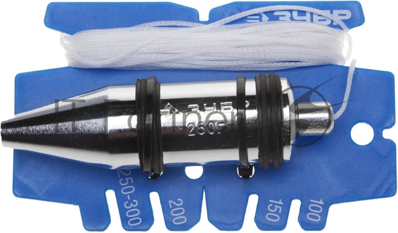 Отвес STAYER ″PROFI″ строительный со шнуром, с противоударным ободком, 200 г