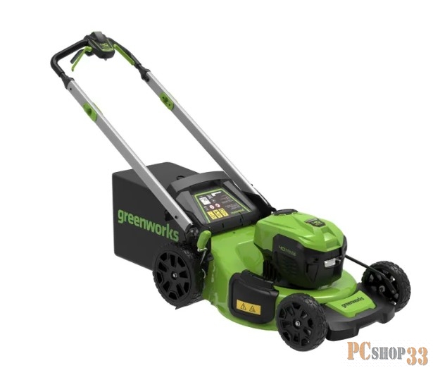 Газонокосилка аккумуляторная GreenWorks GD40LM48SP, 40v, 48 см, без АКБ и ЗУ (2517407)