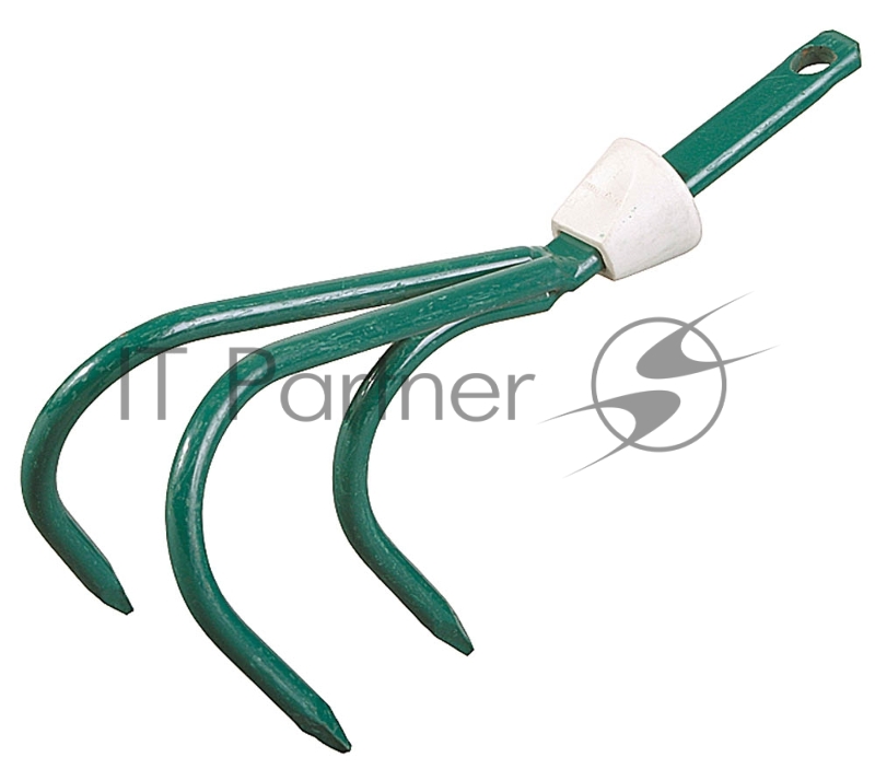 Культиватор RACO усиленный, с быстрозажимным механизмом, 3 зубца, 90мм