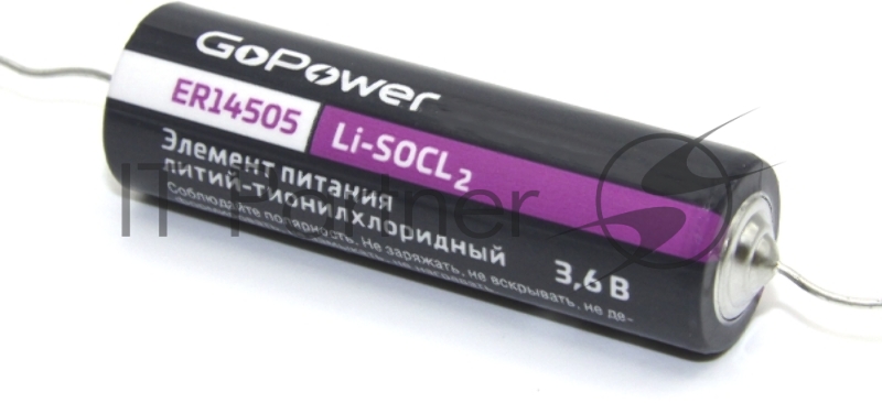 Батарейка GoPower 14505 bulk Li-SOCl2 3.6V (1/50/300)