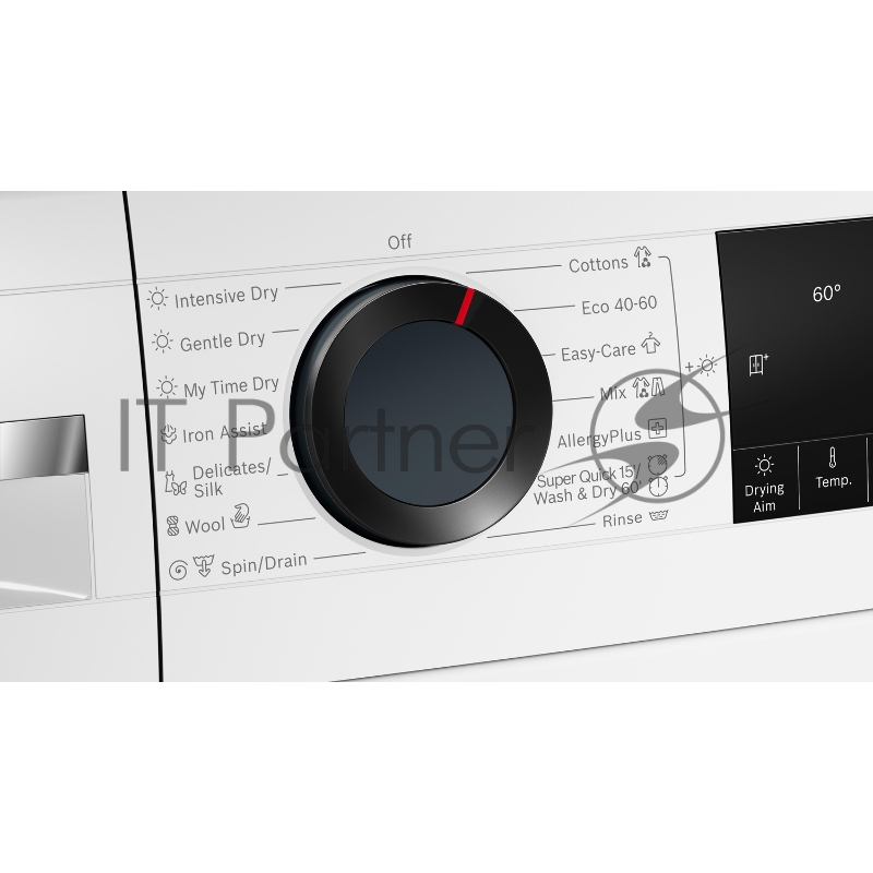 Стирально-сушильная машина Bosch WNA14400EU, максимальная загрузка: 9/6 кг, 1400 об/мин