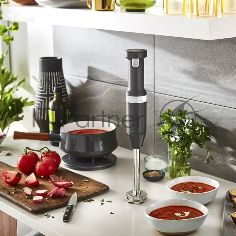 Беспроводной погружной блендер KitchenAid без акс,Серый уголь