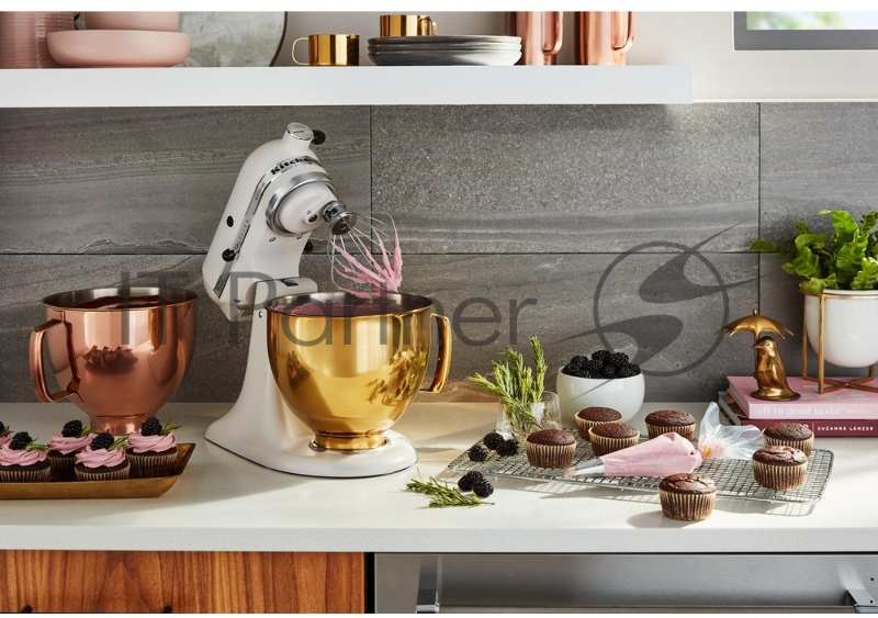 Миксер KitchenAid Classic, настольный, с откидным блоком, 4,3 л, белый