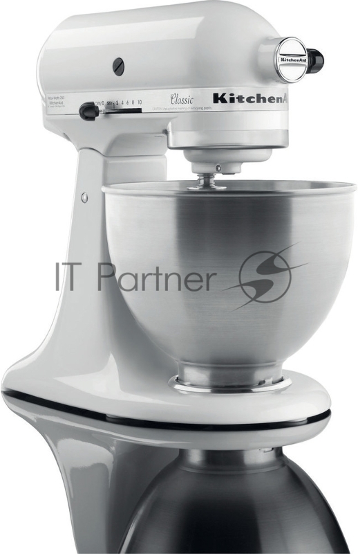 Миксер KitchenAid Classic, настольный, с откидным блоком, 4,3 л, белый