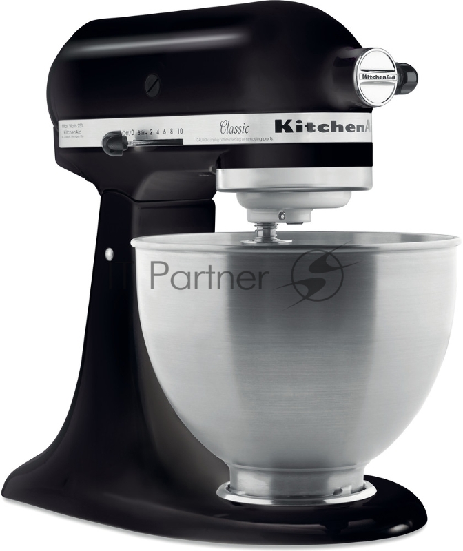 Миксер KitchenAid Classic, настольный, с откидным блоком, 4,3 л, черный