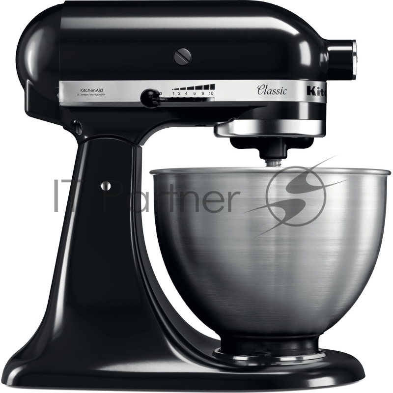 Миксер KitchenAid Classic, настольный, с откидным блоком, 4,3 л, черный