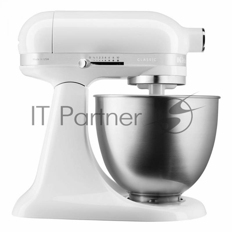Настольный миксер с откидным блоком, 3.3 л, белый