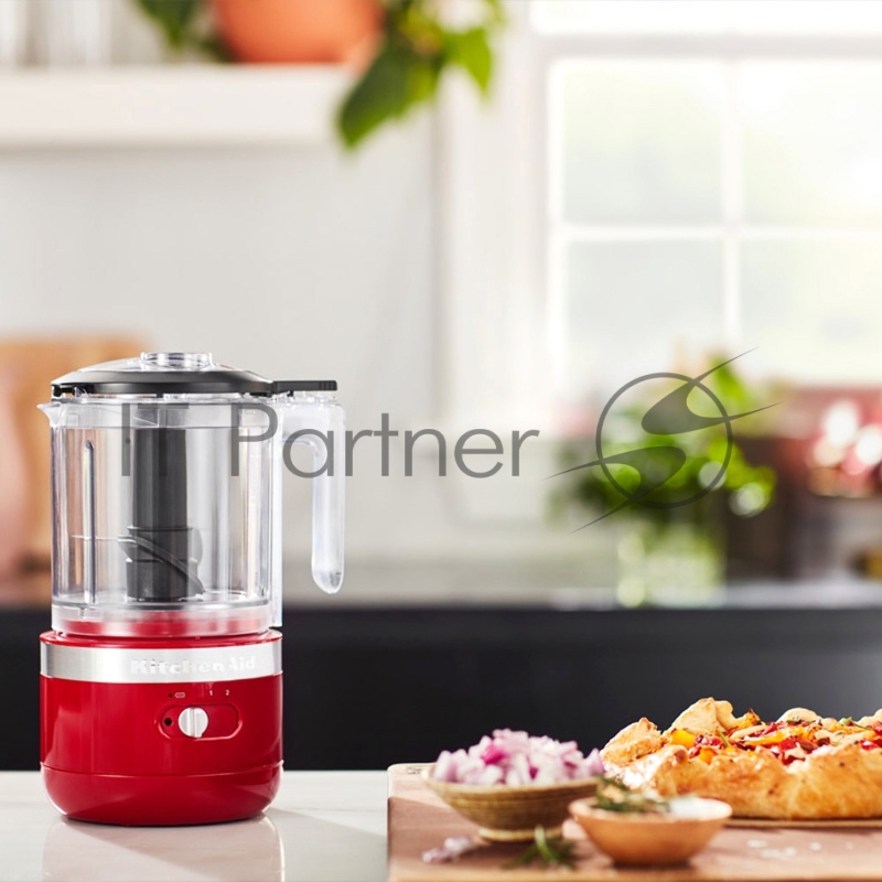 Беспроводной кухонный миникомбайн KitchenAid,Красный