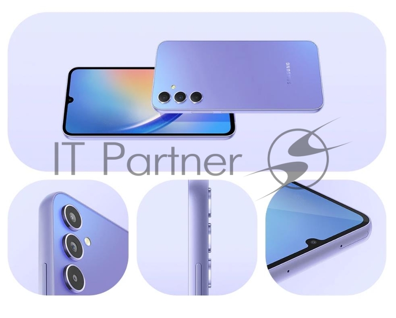 Мобильный телефон SAMSUNG GALAXY A34 5G NFC 6/128GB VIOLE SM-A346E