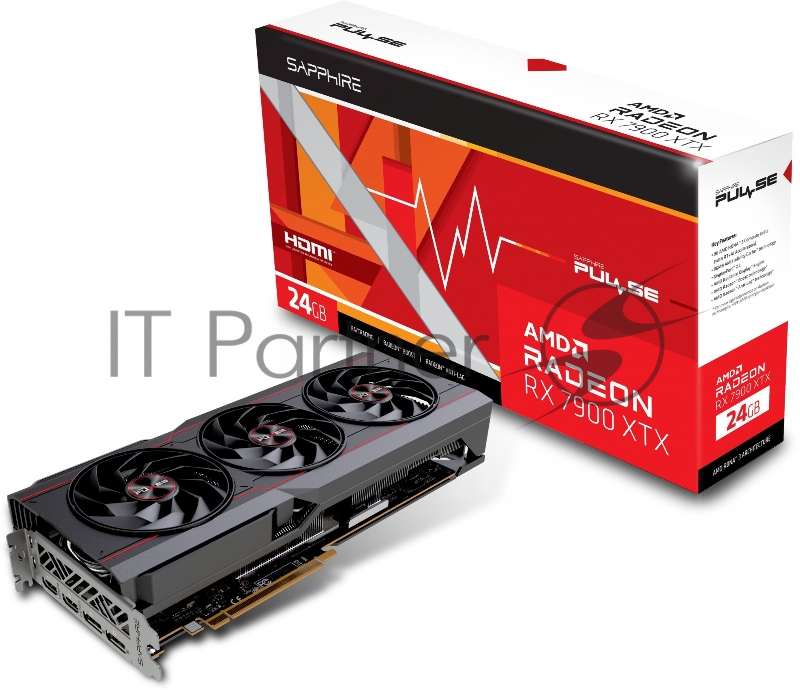 Видеокарта Sapphire Radeon RX7900XTX GAMING OC 24GB GDDR6 HDMIx2 DPx2 LITE