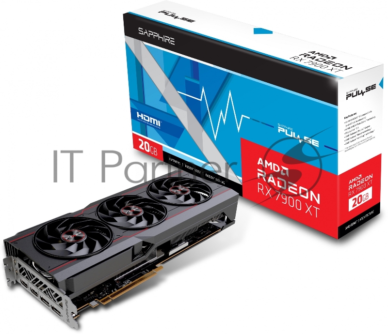 Видеокарта Sapphire Radeon RX7900XT GAMING OC 20GB GDDR6 HDMIx2 DPx2 LITE