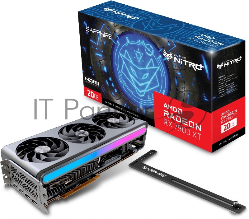 Видеокарта Sapphire PCI-E 4.0 11323-01-40G NITRO+ RX 7900 XT GAMING OC VAPOR-X AMD Radeon RX 7900XT 20480Mb 320 GDDR6 2220/20000 HDMIx2 DPx2 HDCP Ret
