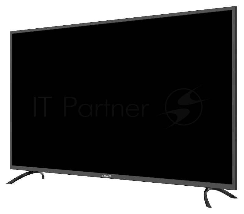 Телевизор LED Digma 55 DM-LED55UBB31 Яндекс.ТВ черный 4K Ultra HD 60Hz DVB-T DVB-T2 DVB-C DVB-S DVB-S2 USB WiFi Smart TV