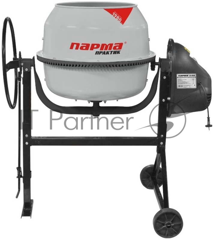 Бетономешалка Парма Практик Б-121-Э электрический бар.:120л г.р.:46л 600Вт (02.001.00027)