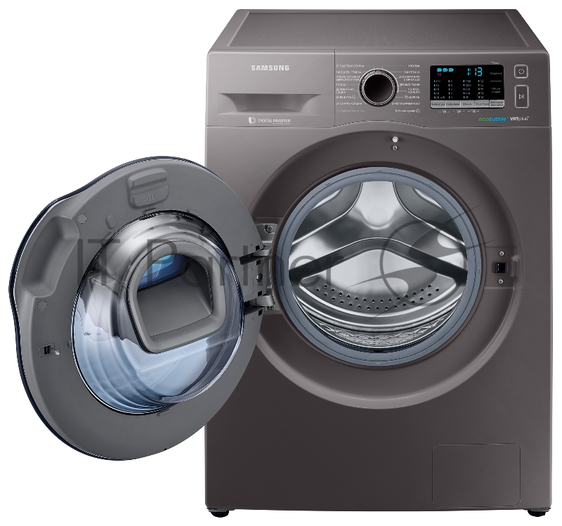 Стиральная машина Samsung WD80K52E0ZX/LD класс: B загр.фронтальная макс.:8кг (с сушкой) темно-серебристый