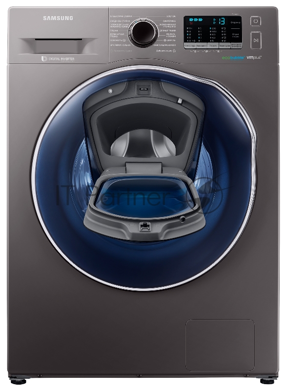 Стиральная машина Samsung WD80K52E0ZX/LD класс: B загр.фронтальная макс.:8кг (с сушкой) темно-серебристый