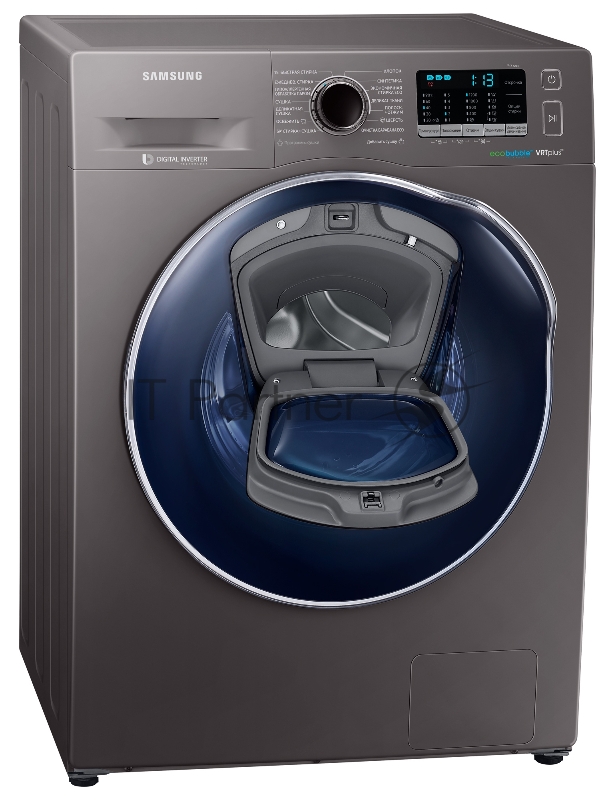 Стиральная машина Samsung WD80K52E0ZX/LD класс: B загр.фронтальная макс.:8кг (с сушкой) темно-серебристый