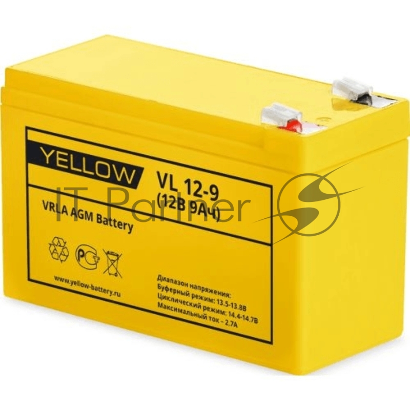 Батарея YELLOW BATTERY VL 12-9