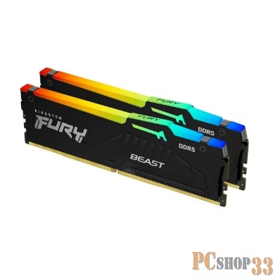 Модуль памяти Kingston DDR5 16GB Kit (2x8Gb) 5200 MT/s CL36 KF552C36BBEAK2-16