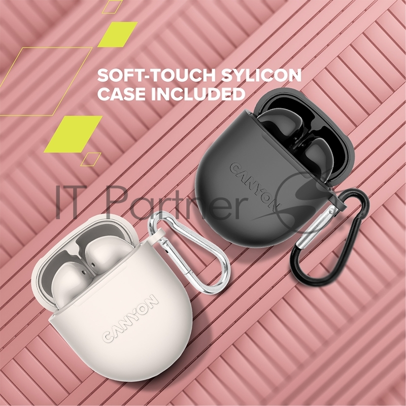 Беспроводная стереогарнитура CANYON TWS-6, Bluetooth headset, with microphone