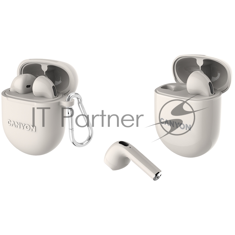 Беспроводная стереогарнитура CANYON TWS-6, Bluetooth headset, with microphone
