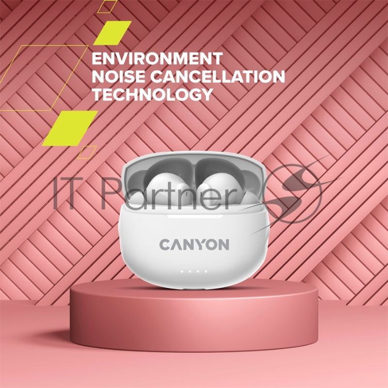 Беспроводные вкладыши наушники CANYON TWS-8, Bluetooth headset, with microphone