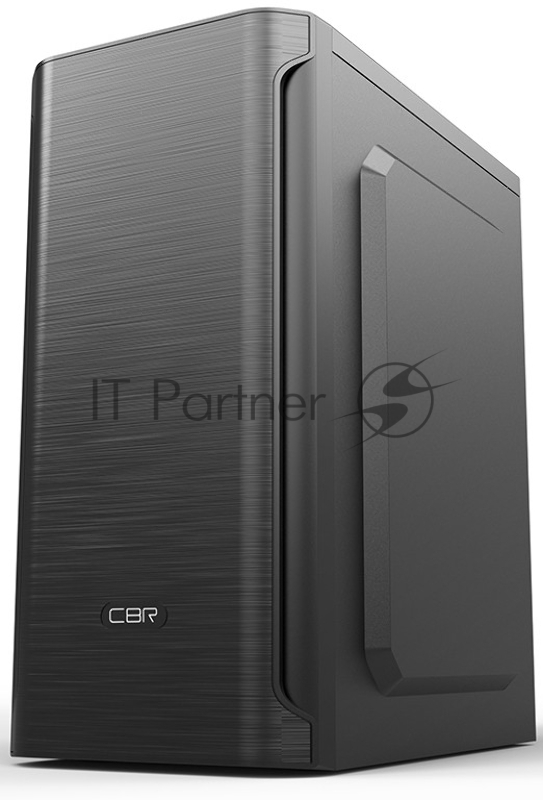 Корпус CBR PCC-MATX-MX10-450W2 Корпус mATX Minitower MX10, c БП PSU-ATX450-08EC (450W/80mm), 2*USB 2.0, HD Audio+Mic, Black
