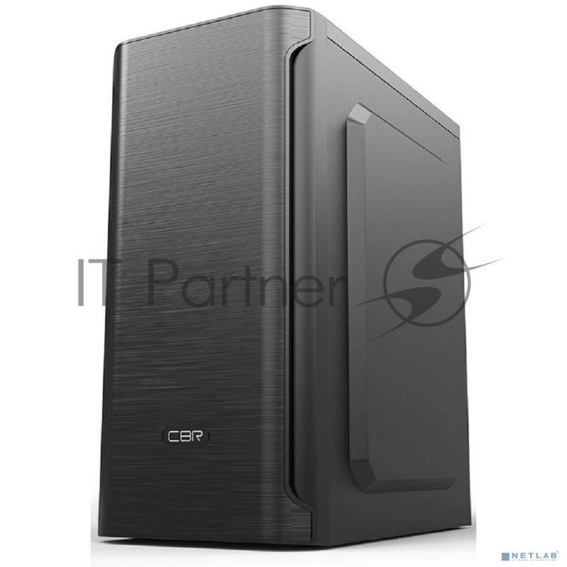 Корпус CBR PCC-MATX-MX10-450W2 Корпус mATX Minitower MX10, c БП PSU-ATX450-08EC (450W/80mm), 2*USB 2.0, HD Audio+Mic, Black