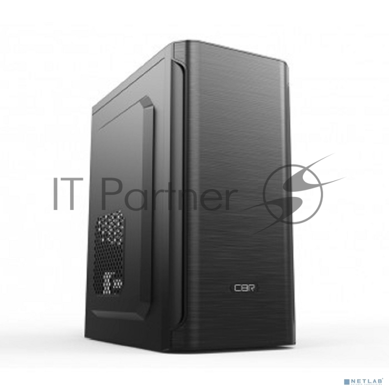 Корпус CBR PCC-MATX-MX10-400W2 Корпус mATX Minitower MX10, c БП PSU-ATX400-08EC (400W/80mm), 2*USB 2.0, HD Audio+Mic, Black