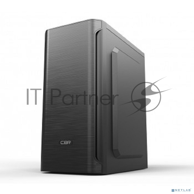 Корпус CBR PCC-MATX-MX10-400W2 Корпус mATX Minitower MX10, c БП PSU-ATX400-08EC (400W/80mm), 2*USB 2.0, HD Audio+Mic, Black
