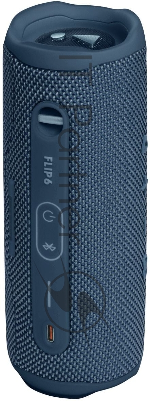 Портативная акустика JBL Flip 6 синий, Bluetooth 5.1, время воспроизведения 12 ч, емкость аккумулятора 4800 mAh, время заряда 2,5 ч, цвет синий