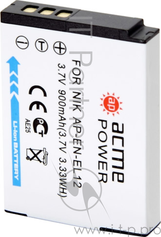 Аккумулятор для фотокамеры AcmePower AP-EN-EL12 1050mAh 3.7V Li-Ion