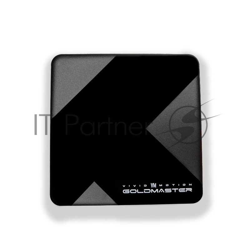 Приставка SMART TV GOLDMASTER I-925 4/32Gb, android TV, пульт IR+BT Voice, WiFi 6