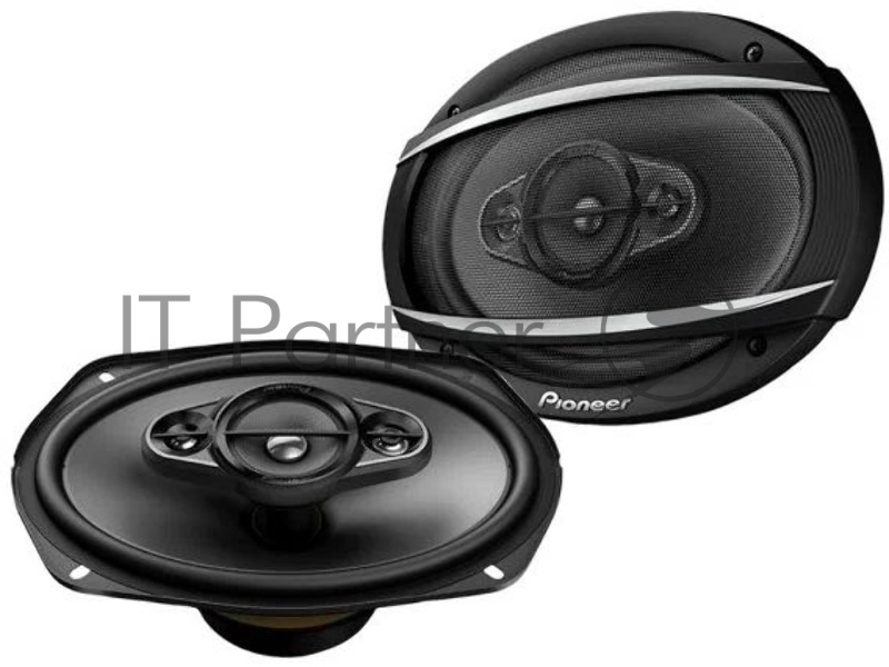 Колонки автомобильные Pioneer TS-A6977S 650Вт 89дБ 4Ом 15x23см (6x9дюйм) (ком.:2кол.) коаксиальные четырехполосные