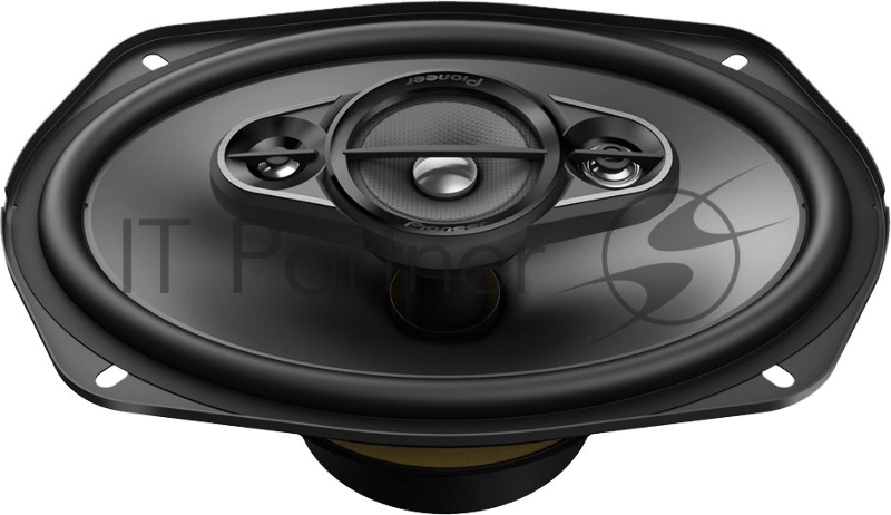Колонки автомобильные Pioneer TS-A6977S 650Вт 89дБ 4Ом 15x23см (6x9дюйм) (ком.:2кол.) коаксиальные четырехполосные