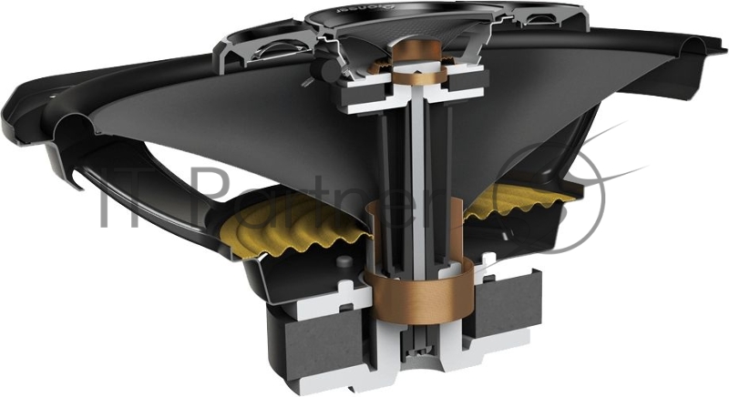 Колонки автомобильные Pioneer TS-A6977S 650Вт 89дБ 4Ом 15x23см (6x9дюйм) (ком.:2кол.) коаксиальные четырехполосные