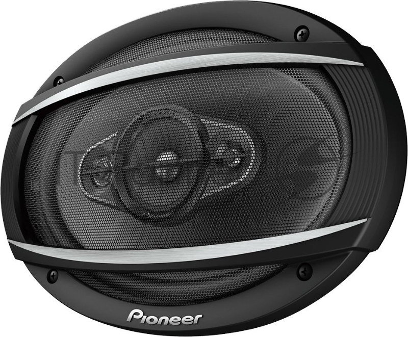 Колонки автомобильные Pioneer TS-A6977S 650Вт 89дБ 4Ом 15x23см (6x9дюйм) (ком.:2кол.) коаксиальные четырехполосные