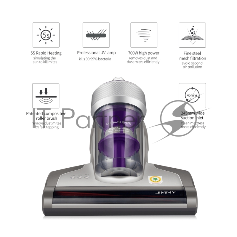 Антиклещевой пылесос JIMMY JV35