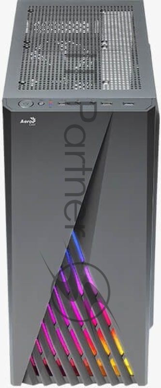 Корпус Aerocool DELTA черный без БП ATX 7x120mm 2xUSB2.0 1xUSB3.0 audio bott PSU