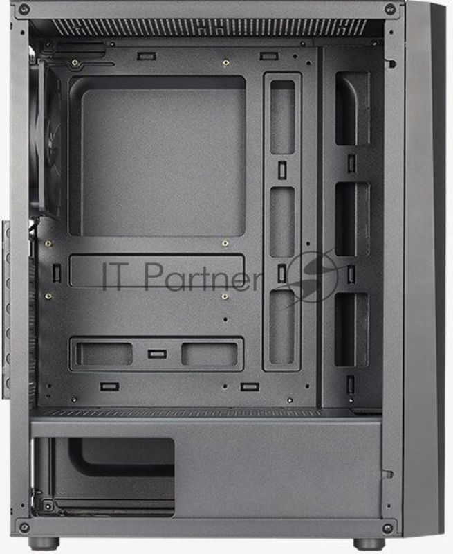 Корпус Aerocool DELTA черный без БП ATX 7x120mm 2xUSB2.0 1xUSB3.0 audio bott PSU