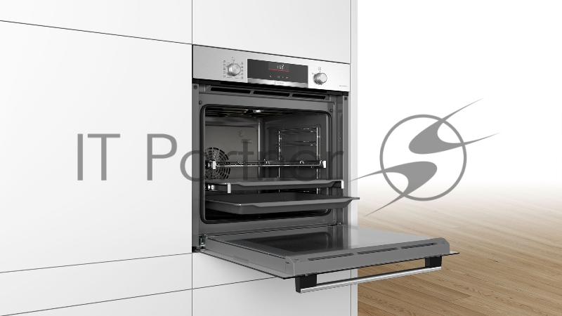 Духовой шкаф Bosch HBG536ES0R Serie 6, нержавеющая сталь