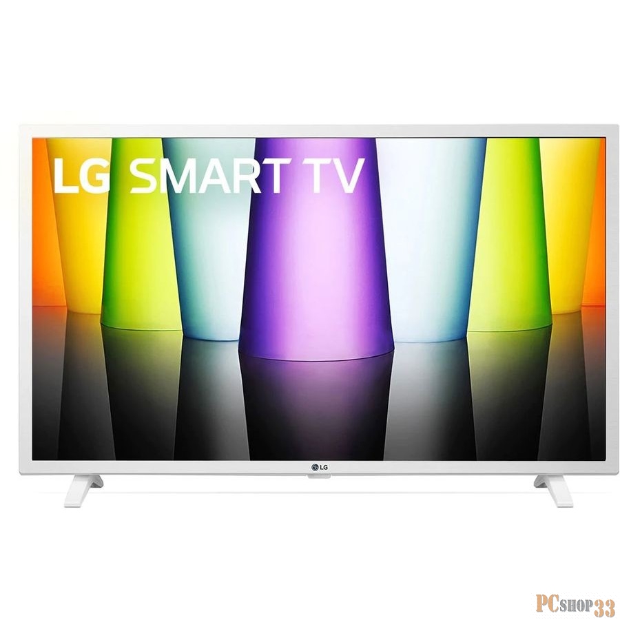 Телевизор LED LG 32 32LQ63806LC.ARUB белый FULL HD 60Hz DVB-T DVB-T2 DVB-C DVB-S DVB-S2 USB WiFi Smart TV (RUS)