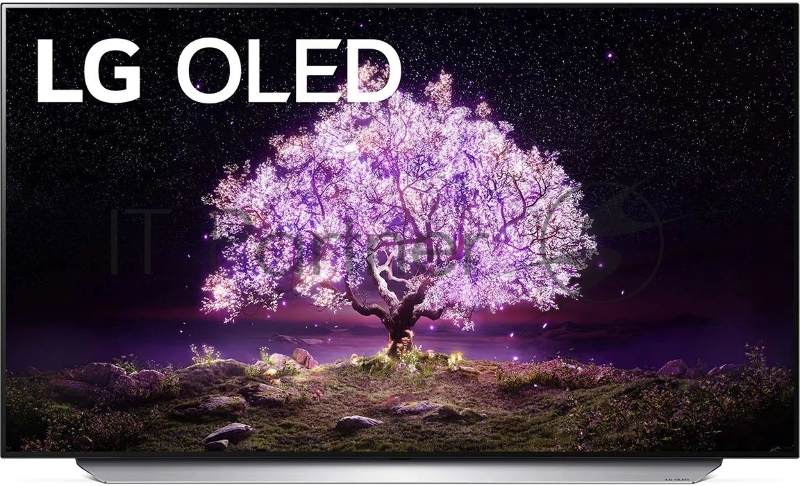 Телевизор OLED LG 55 OLED55C1RLA.ADGG темно-серый 4K Ultra HD 120Hz DVB-T DVB-T2 DVB-C DVB-S DVB-S2 WiFi Smart TV (RUS)