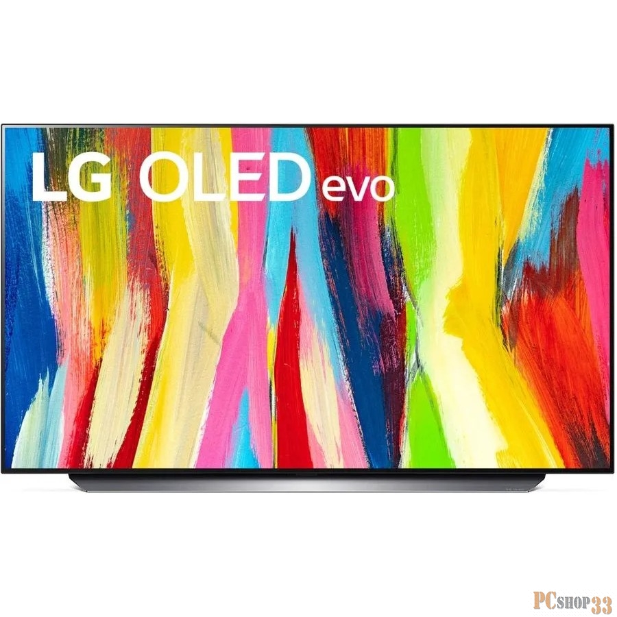 Телевизор OLED LG 48 OLED48C2RLA.ADKB темно-серый 4K Ultra HD 120Hz DVB-T DVB-T2 DVB-C DVB-S DVB-S2 WiFi Smart TV (RUS)