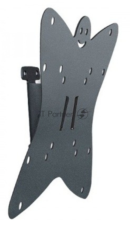 Кронштейн для телевизора Holder LCDS-5051 металлик 19-32 макс.30кг настенный наклон