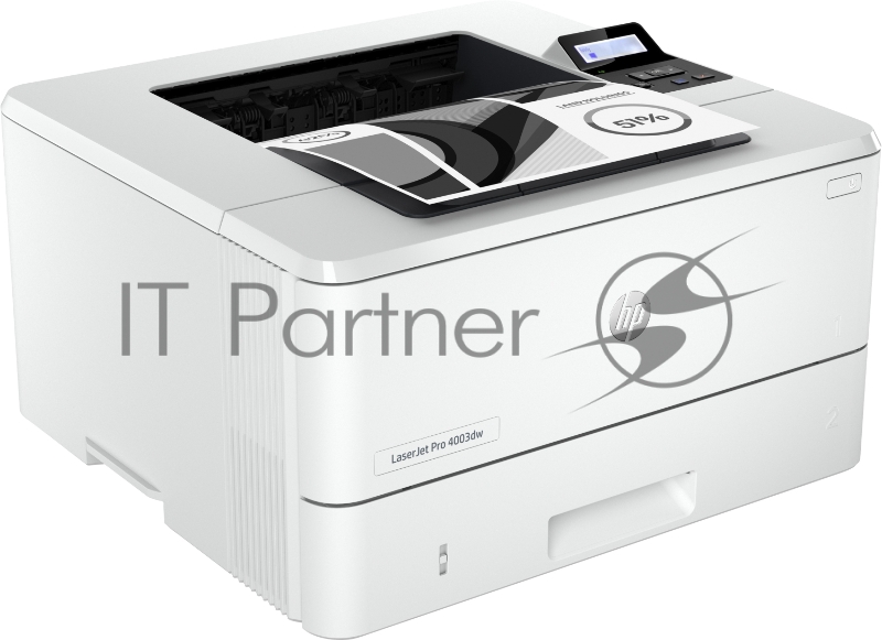 Принтер HP LaserJet Pro M4003dw (A4), 40 ppm, 256MB, 1.2 MHz, tray 100+250 pages, USB+Ethernet+Wi-Fii, Print Duplex, Duty - 80K pages