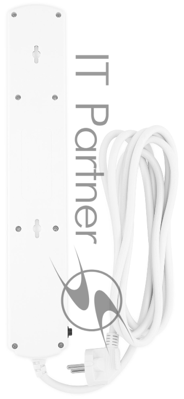 Сетевой фильтр Ippon BK-6-EU-3-16-W 3м (6 розеток) белый (коробка)